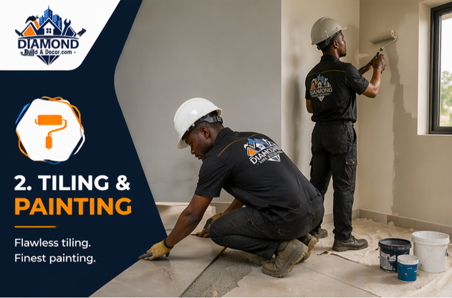 Tiling and Painting